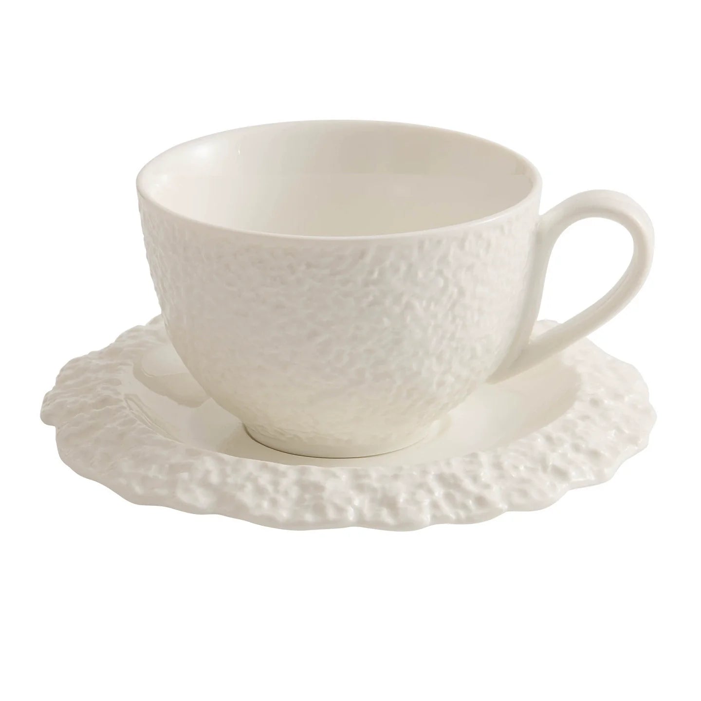 Taza de porcelana premium - Textura rocosa