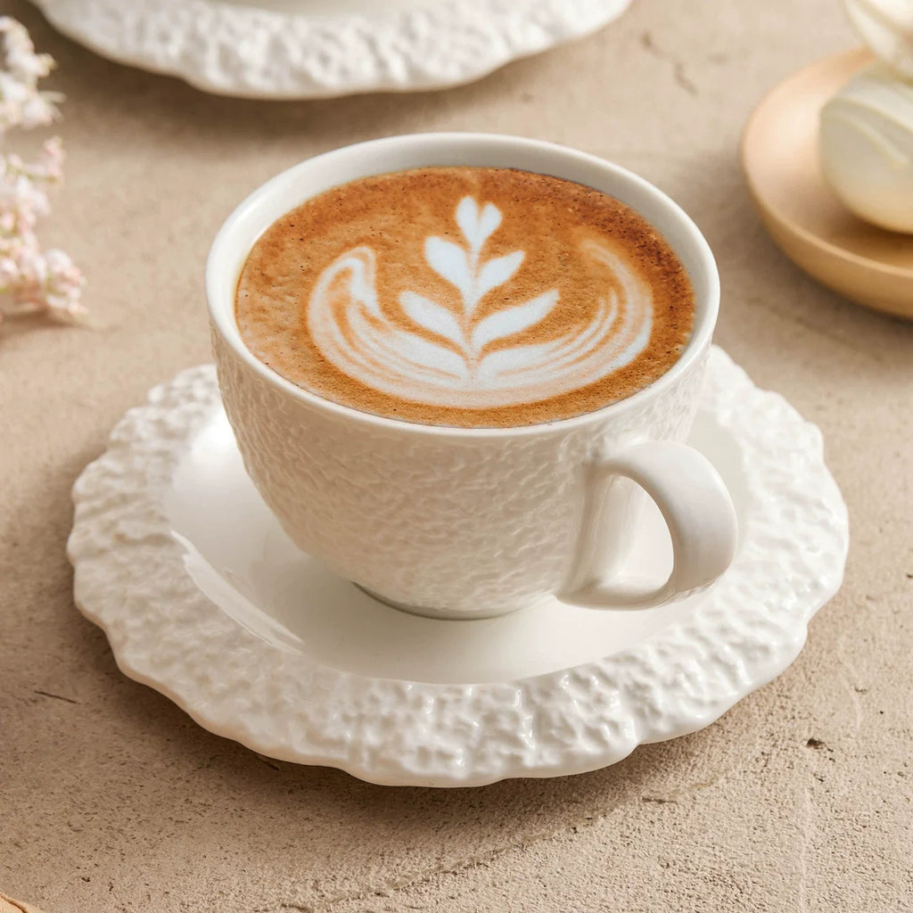 Taza de porcelana premium - Textura rocosa