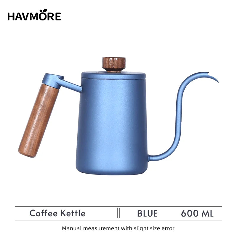 Jarra Gooseneck de Acero Inoxidable – Vertido Preciso para Café de Especialida